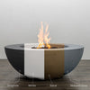 42" Round Beton Concrete (GFRC) Natural Gas Fire Pit -Colors