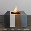 Starfire Designs Beton 42" Square Hidden Propane Tank Gas Fire Pit- Colors
