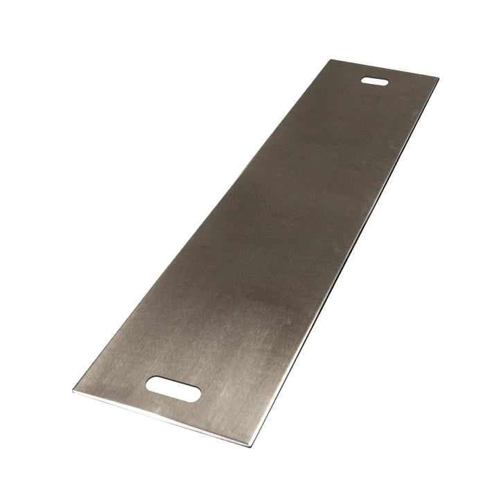 Linear Beton Stainless Steel Burner Cover by Starfire Designs