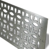 Full view of Starfire Designs Decorative Fire Pit Venting Panel - Trellis, showcasing the complete design structure that balances form and function, perfect for luxury outdoor fire pits, ensuring efficient airflow