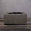 Gravity 36" W Brown Square Concrete Match Lit Natural Gas Fire Pit - SD-FP-GRAV-363616-BRN-ML by Starfire Designs