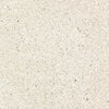 Close-up view of the white finish texture for the Starfire Designs Gravity 45-inch square concrete gas fire pit. This swatch illustrates the smooth, clean white concrete surface, perfect for creating a bright, modern outdoor setting. The white color adds a sleek and contemporary look to any patio or backyard area.