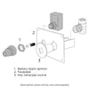 Starfire Designs Push Button Spark Key Valve Mounting Plate