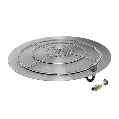 variant:42" Pan/36" Ring / Natural Gas / Built-In Connection Kit