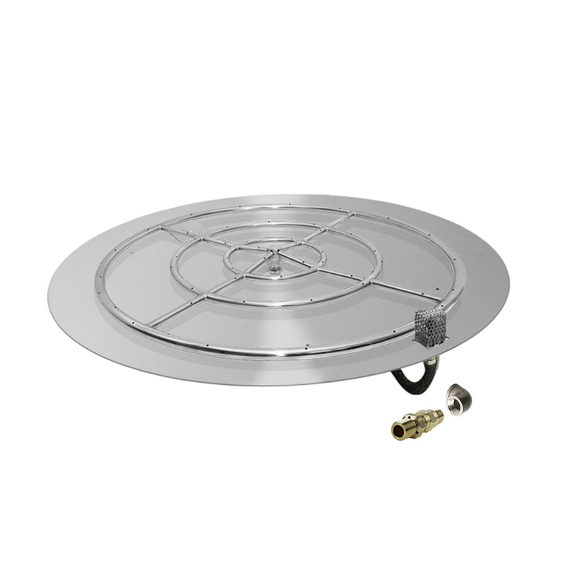 variant:36" Pan/30" Ring / Propane / Built-In Connection Kit