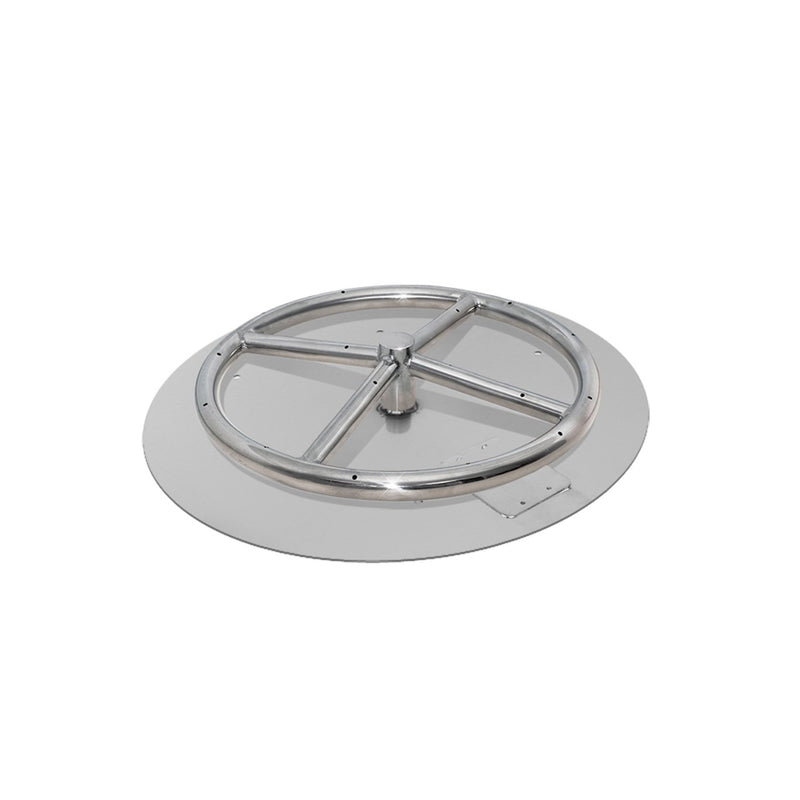 variant:18" Pan/12" Ring / Natural Gas / Built-In Connection Kit