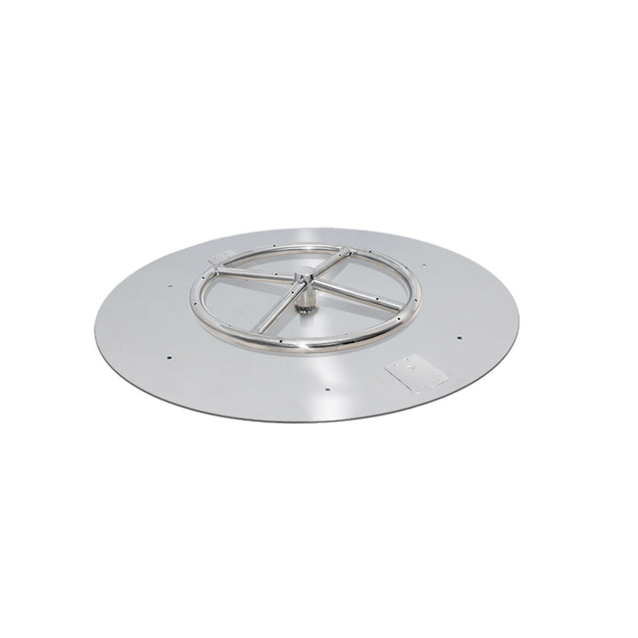 variant:24" Pan/12" Ring / Natural Gas / Built-In Connection Kit