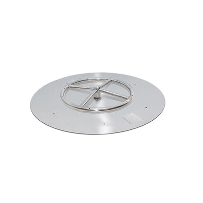 variant:24" Pan/12" Ring / Natural Gas / Built-In Connection Kit