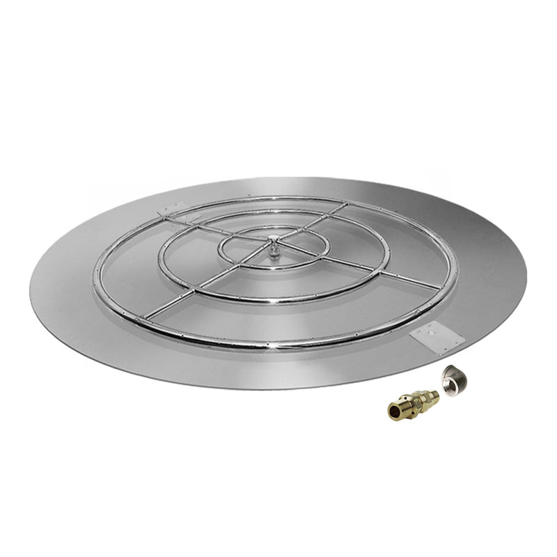 variant:48" Pan/36" Ring / Propane / Built-In Connection Kit