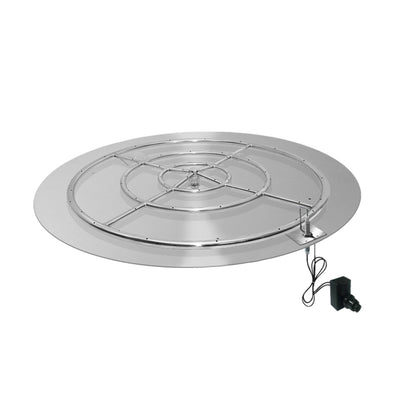variant:36" Pan/24" Ring / Natural Gas / Built-In Connection Kit