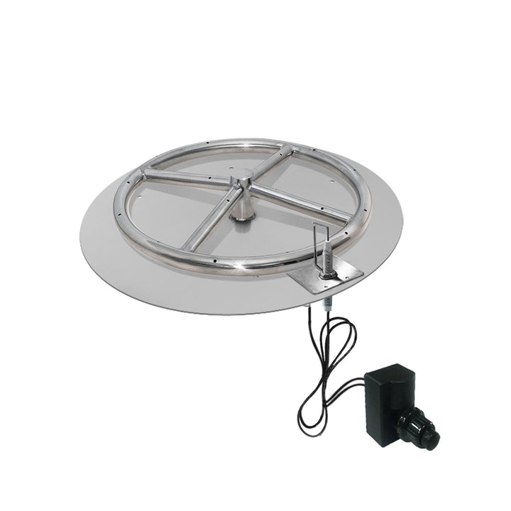 variant:18" Pan/12" Ring / Natural Gas / Portable Connection Kit