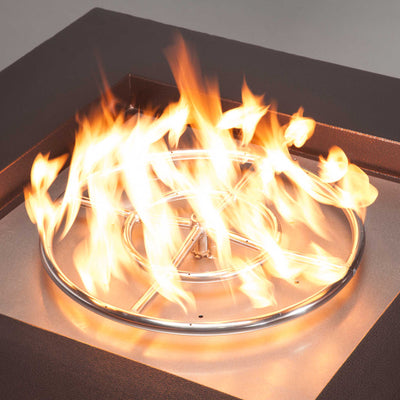 Starfire Designs Square Fire Pit Burner Kit - Match Lit Ignition