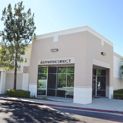 Exterior view of Starfire Direct's new headquarters and showroom.