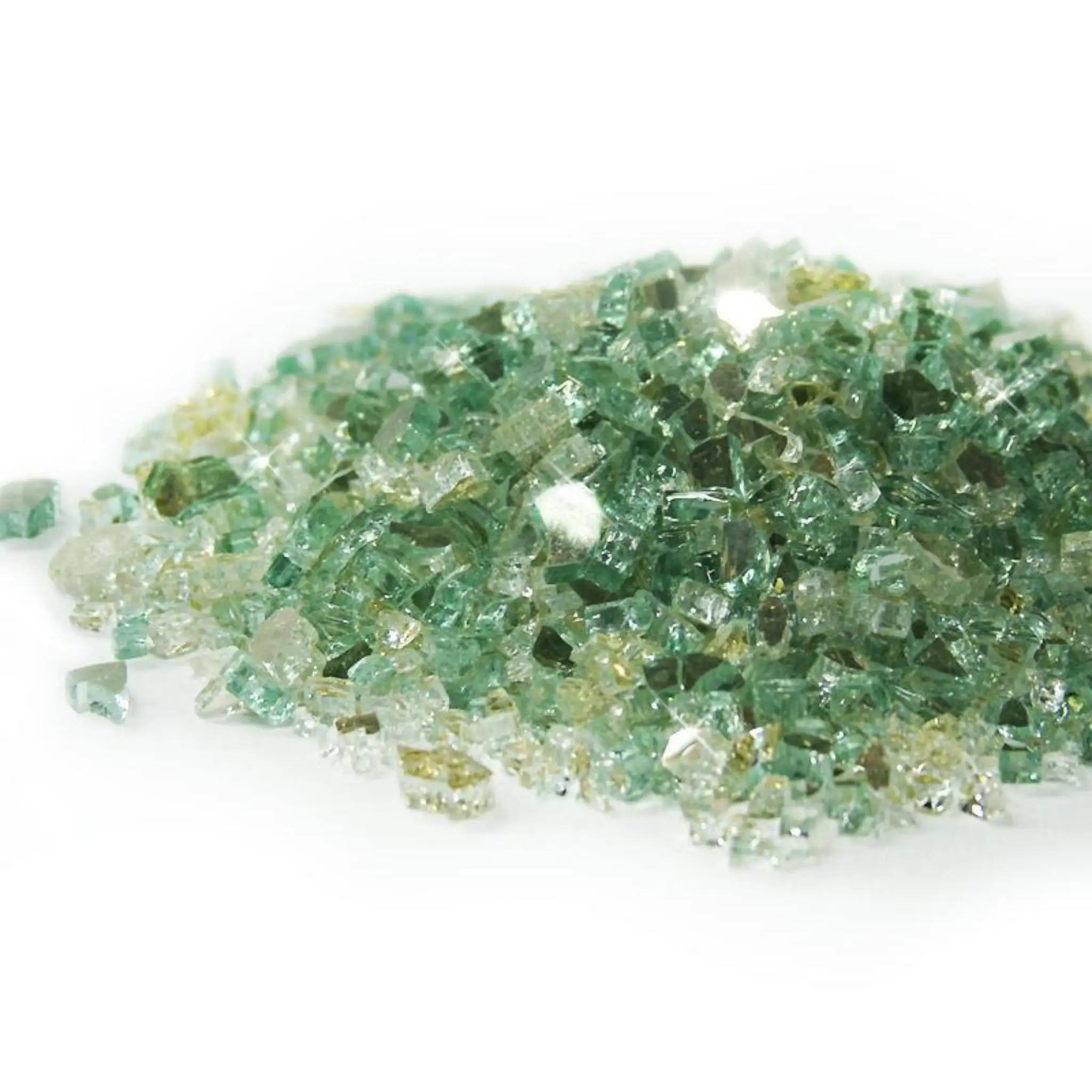 Starfire Glass 1/4" Broken PreMixed Fire Glass (10lbs) Fire Glass