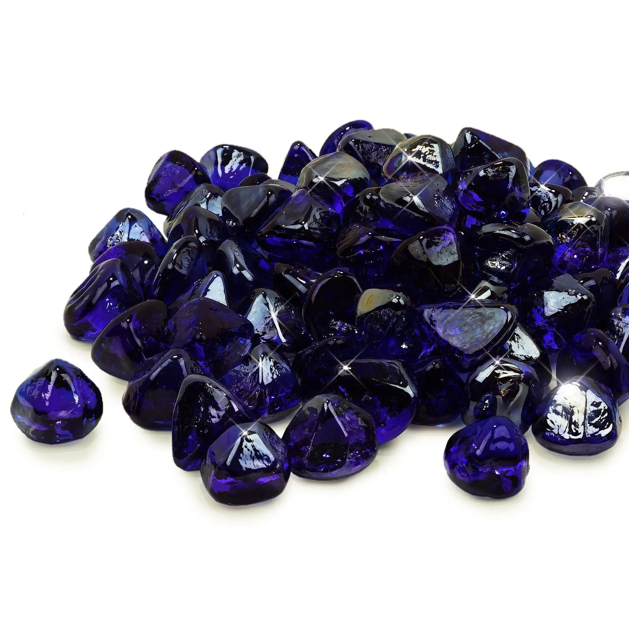 Starfire Glass Reflective Fire Diamonds Fire Glass Cobalt Starfire Direct 9509