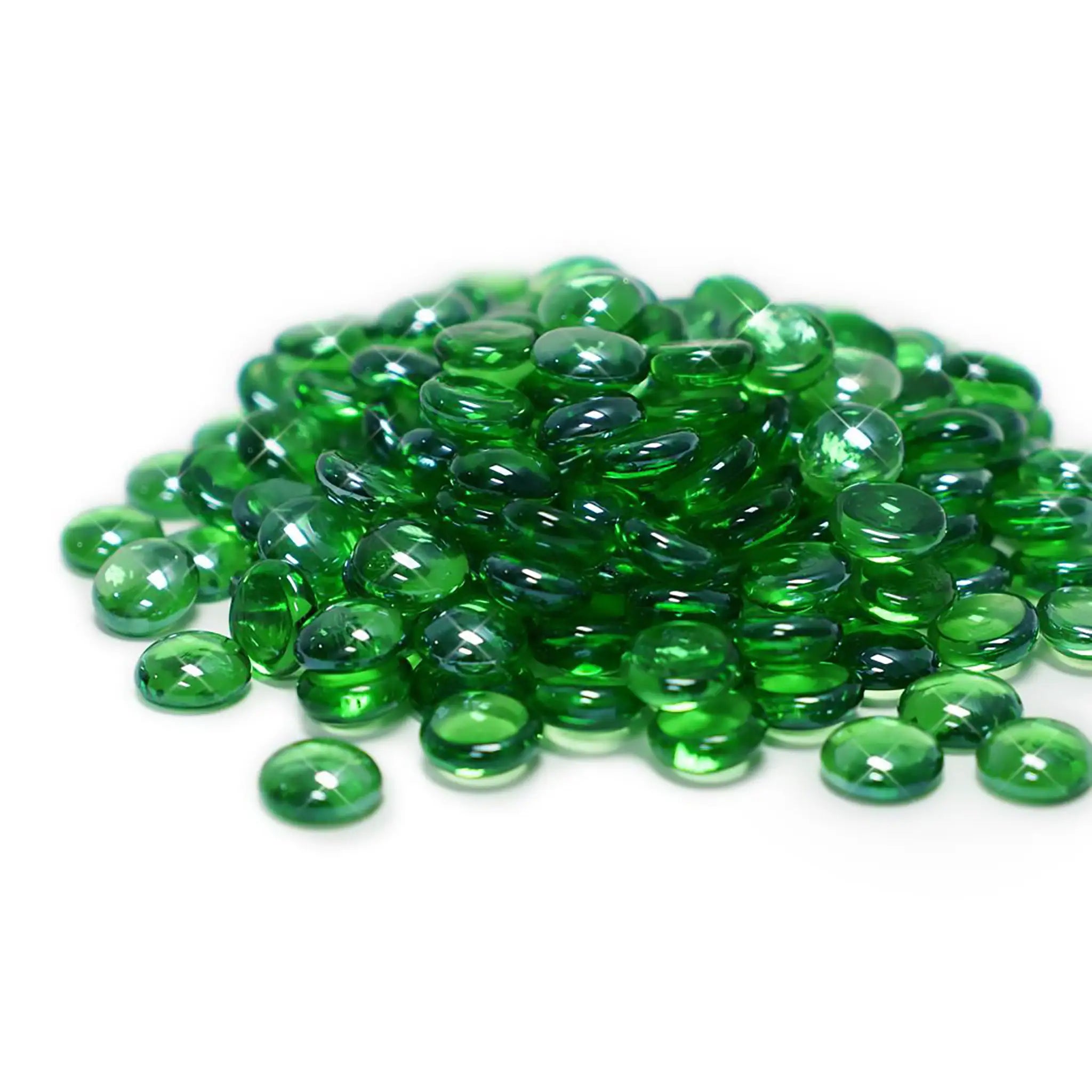 Starfire Glass Reflective Fire Drops Fire Glass Emerald Starfire