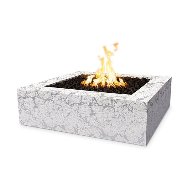 The Outdoor Plus 36" Quad Concrete Gas Fire Pit Natural Gas / Match