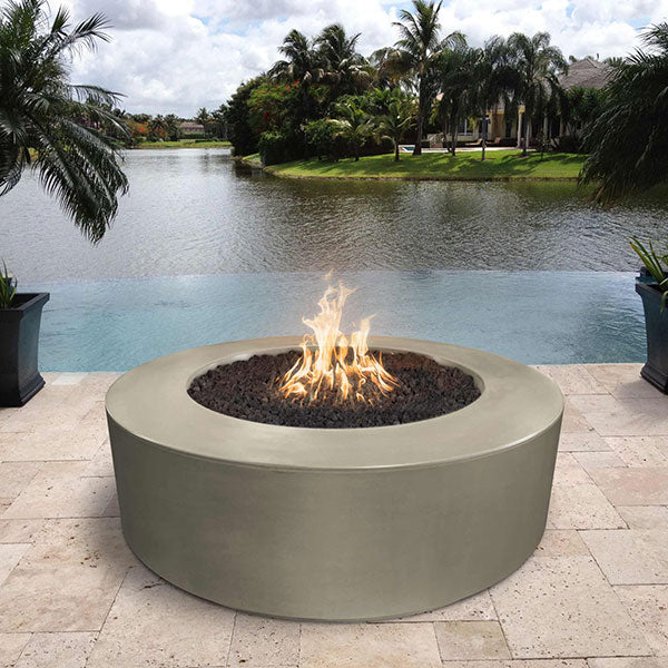The Outdoor Plus 54" Occasional Height Florence Concrete Gas Fire Pit