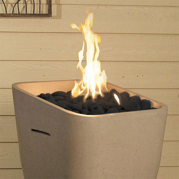 Fire Pit Creekstones Black by American Fyre Designs