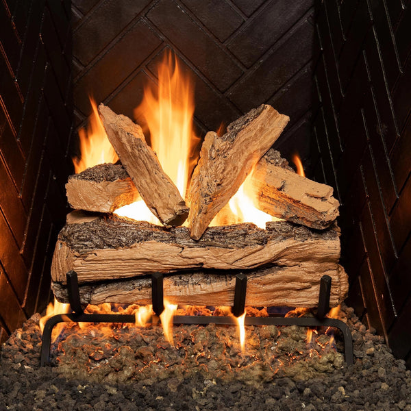 激レア　Loyal Flames / Fiji & J Boog 7インチ Real Fyre Vented Split Oak Designer Plus Gas Logs – Starfire Direct