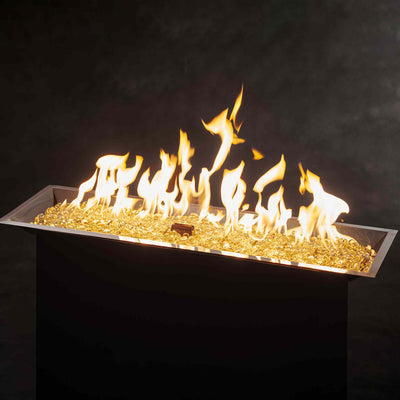 12" x 42" Linear Crystal Fire Gas Burner