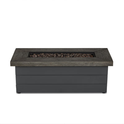 Real Flame Sullivan Propane Fire Table in Gray