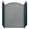 3 Fold Large Diameter Black Finish Screen with Woven Mesh - Starfire Direct
