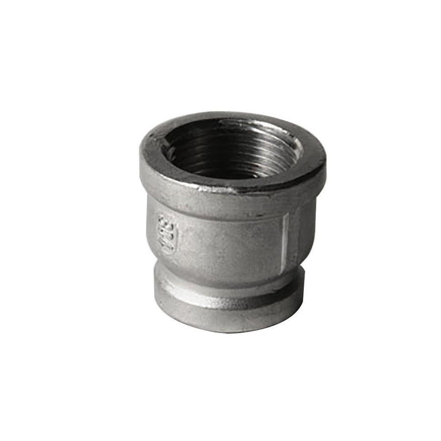 304 Stainless Steel 1" x 3/4" Coupling