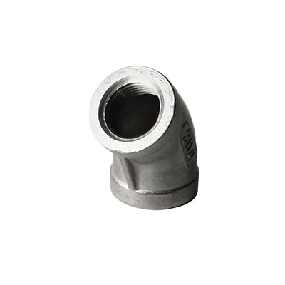 304 Stainless Steel 1/2" Female 45 Degree Elbow - Starfire Direct