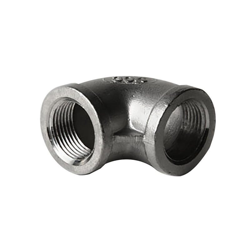 304 Stainless Steel 1/2" Female 90 Degree Elbow - Starfire Direct