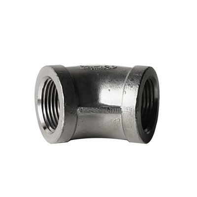 304 Stainless Steel 3/4" Female 45 Degree Elbow - Starfire Direct