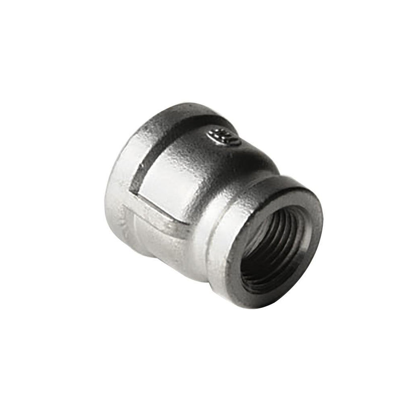 304 Stainless Steel 3/4" x 1/2"  Coupling - Starfire Direct