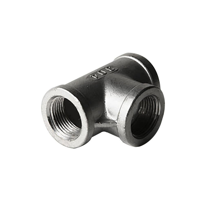 304 Stainless Steel Fitting 3/4" Tee - Starfire Direct