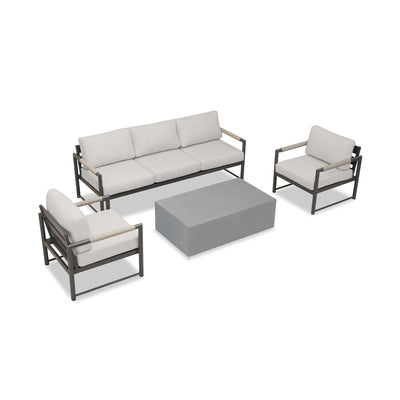 variant:Two Club Chairs / Slate/Pebble Gray / Cast Silver
