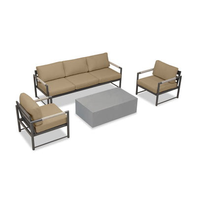 variant:Two Club Chairs / Slate/Pebble Gray / Heather Beige