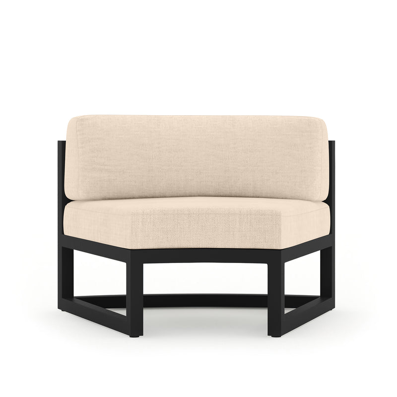 variant:Two Seats / Black / Canvas Flax