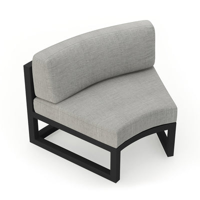 variant:Two Seats / Black / Cast Silver