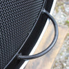 Fire Pit Art 34.5" Artisan Spark Guard with Bottom Handles