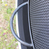 Fire Pit Art 40" Artisan Spark Guard with Bottom Handles