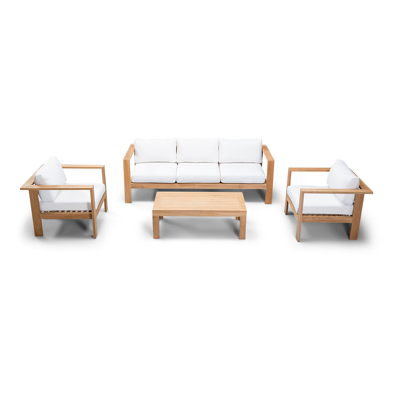 variant:Two Club Chairs / Canvas Natural
