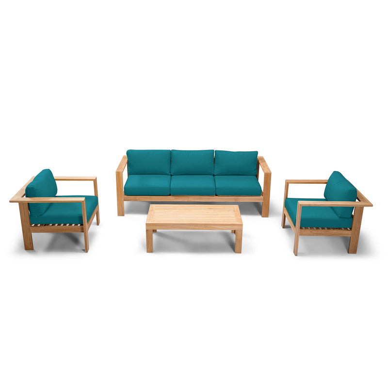 variant:Two Club Chairs / Spectrum Peacock