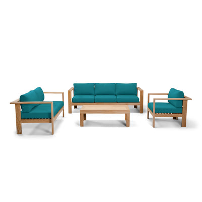 variant:Club Chair and Loveseat / Spectrum Peacock