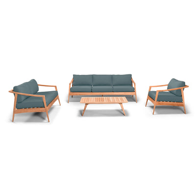 variant:Club Chair and Loveseat / Cast Lagoon
