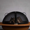 Fire Pit Art 34.5" Artisan Spark Guard with Top Handles