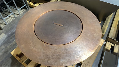 30" Round Moreno Copper Table Top -S5- Clearance