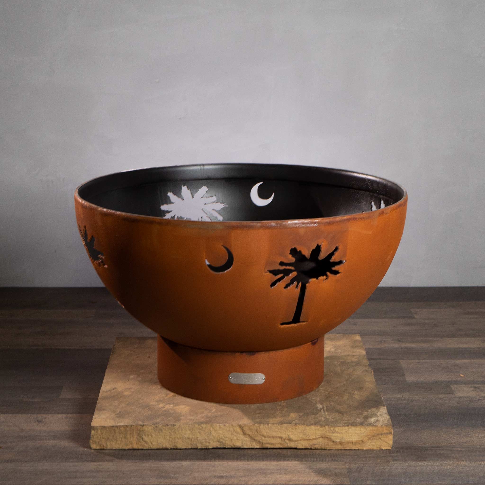Fire Pit Art Tropical Moon Fire Pit - Thumbnail 3