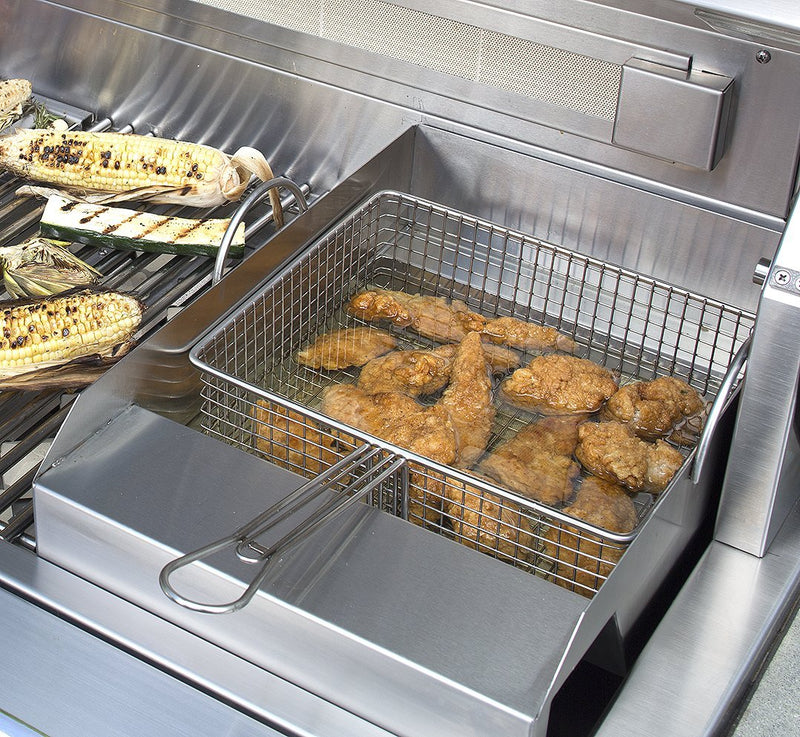 Alfresco Grill Mounted Steamer and Fryer