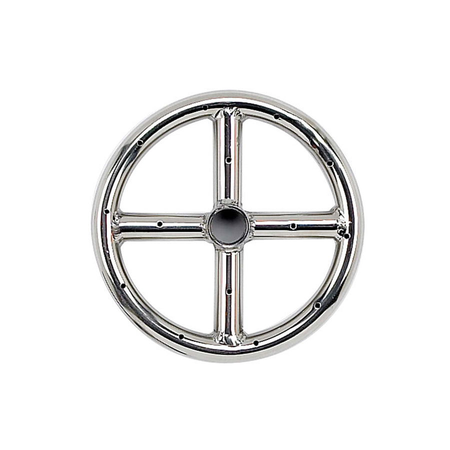 Stainless Steel Fire Ring Burner by American Fireglass
