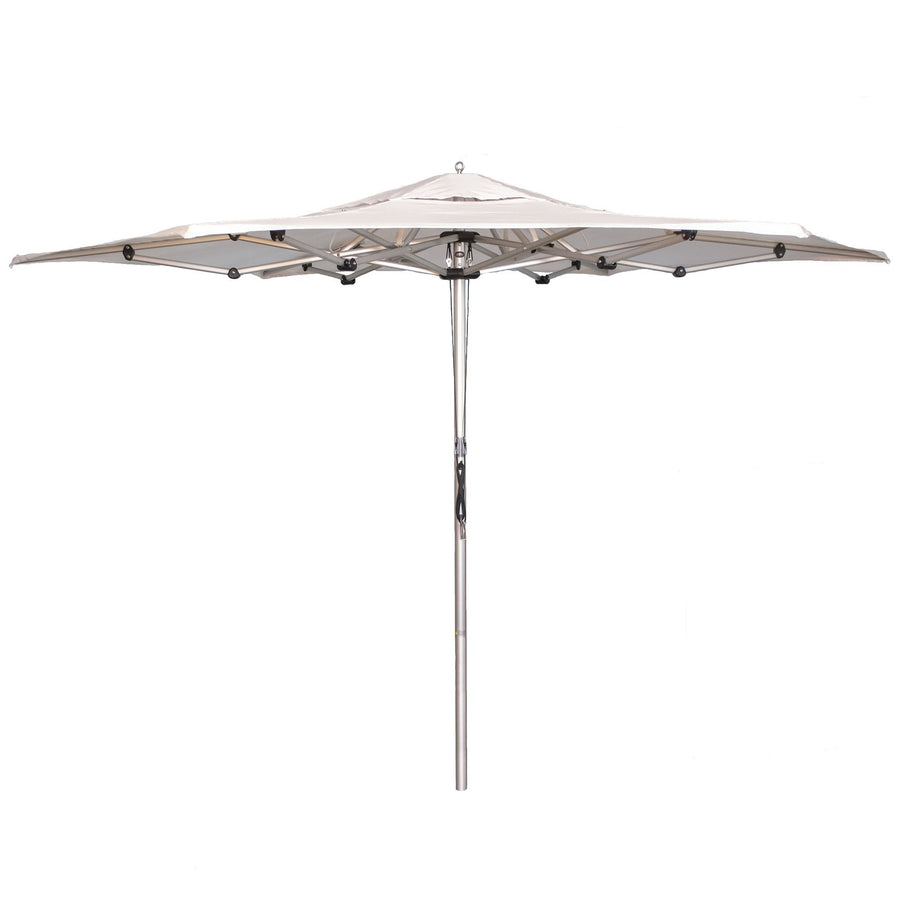 ARTiculatedshade Aspen 11' Hexagon Sunbrella Canvas Umbrella