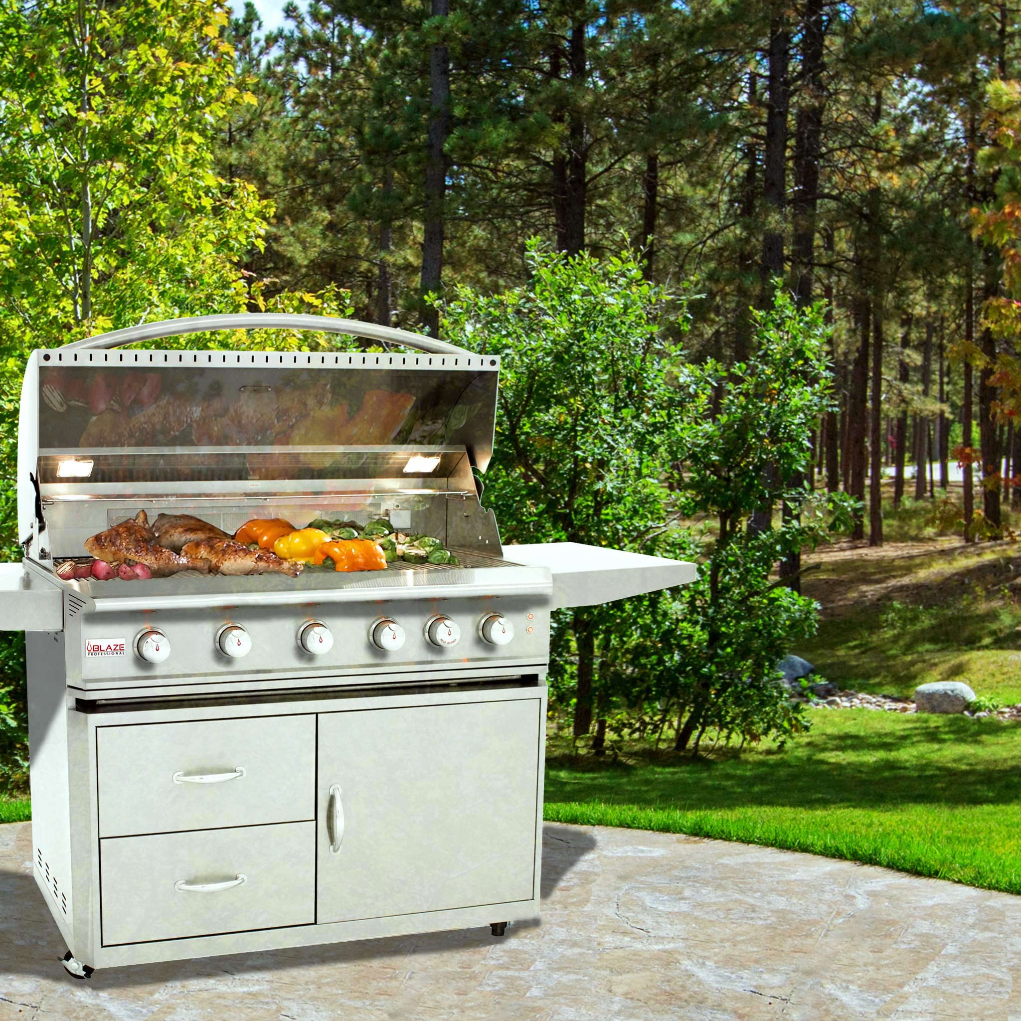 Blaze Outdoor Products Grill Cart - Thumbnail 2